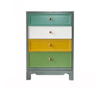 SONGYL-20249 Cómoda para Dormitorio Cajonera Colorida - de Madera Organizadores y gabinete Almacenamiento for Pasillo Entrada o Sala Estar(60 * 40 * 88cm)