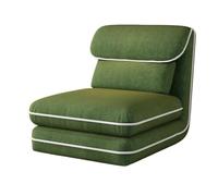 SONGYL-20249 Silla de Piso Sofá Tatami Lazy for Dormitorio, balcón, reclinable, Siesta, sofá de un Solo Piso(Green)