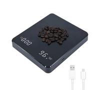 Sonhomay Báscula Digital de Café Con Temporizador - Recargable, Alta Precisión Para Verter Sobre Café, Goteo, Cocinar y Hornear