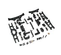 SONHWNGE Accesorios de Metal for HNR H9802 H9803 for Horse E30 versión RC 1/10, Juego de Piezas vulnerables de Coche de Control Remoto(Schwarz)