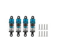 SONHWNGE Amortiguador Ajustable en Aceite de 52 mm a 120 mm for 1/10 RC Truggy Buggy Monster Trucks On Road Touring Drift Cars Piezas de actualización(4pcs 55mm Blue)