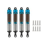 SONHWNGE Amortiguador Ajustable en Aceite de 52 mm a 120 mm for 1/10 RC Truggy Buggy Monster Trucks On Road Touring Drift Cars Piezas de actualización(4pcs 95mm Blue)