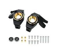 SONHWNGE Juego de Nudillos de dirección CNC de latón for Coche SCX6 AXI05000 AXI05001 1/6 RC