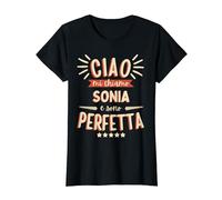 Sonia Idea Regalo Personalizzata Amica Nome Divertente Camiseta