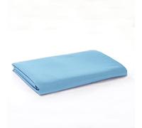 Sonia Moer Sábana Plana de Microfibra cepillada súper Suave - Sábana encimera hipoalergénica Transpirable Que no Necesita Plancha Azul King 270x270cm