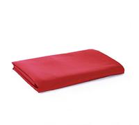 Sonia Moer Sábana Plana de Microfibra cepillada súper Suave - Sábana encimera hipoalergénica Transpirable Que no Necesita Plancha Rojo King 270x270cm