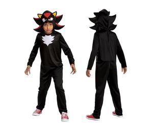Sonic 3 la Película, Disfraz Shadow Básico de Disguise para Niños