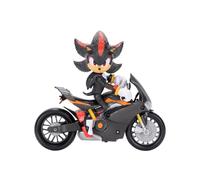 Sonic 3 la Película - Figura Shadow de 15 cm Articulada - Incluye Moto de Shadow - de Jakks Pacific