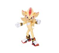 Sonic3 la Película Figura Super Shadow de Jakks Pacific, Figura de Acción de 13 cm de Altura, 22 Puntos de Articulación para Aumentar la Diversión, Recomendado para Mayores de 3 Años