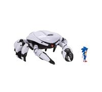 Sonic 3 la Película - Playset Deluxe Mega Cangrejo con Figura Sonic 6 cm - Jakks Pacific
