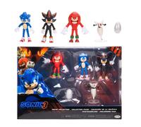 Sonic 3 Movie Action Figures 2.5-Inch Movie Collector Toy Figure Multi-Pack Incl