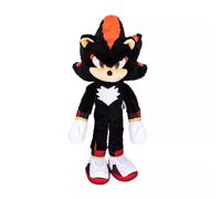 Sonic 3 Movie Shadow Deluxe Plush by Jakks Pacific, Stands 33 cm Tall, Officiall