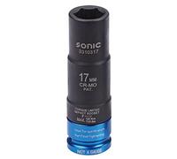 Sonic 3310317 Llave de Impacto Socket, 17 mm, 1/2 Pulgada
