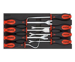 Sonic 600822 Gancho SFS 1/3 Set, Set de 8