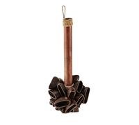 Sonic Energy Bendo - Coctelera de cáscaras de nueces, aprox. 24 cm, instrumento de efecto de sonido para terapia y percusión, con mango de varilla (SBHA)