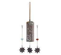 Sonic Energy Cosmic Bamboo Chime Stella - Campanilla Noche 432 Hz - Para Meditación, Terapia, Decoración - Incluye Péndulo de repuesto (CBCSTELLA)