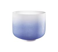 Sonic Energy Cuenco de cristal - 9 pulgadas, 440 Hz, nota A4, chakra de cejas, color degradado, para meditación, yoga, anillo de silicona incluido (CSBC9A)