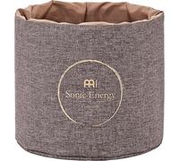 Sonic Energy Funda de nailon para cuencos de cristal, funda de 9 pulgadas, color marrón, acolchada, para transporte y almacenamiento (CSBS9BR)
