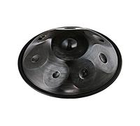 Sonic Energy Harmonic Art - Pistola de mano integral D, 8 tonos, 440 Hz, acero nitrurado, para meditación, yoga, percusión, incluye accesorios (HD5)