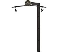 Sonic Energy Soporte de pared Gong - Accesorios para gongs y tam tam tams de hasta 101 cm - Acero recubierto de polvo negro (TMGWM)