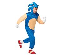 Sonic Lujo Adulto Disfraz Videojuego Sonic The Hedgehog Disfraz