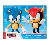 Sonic Cycles Figuras Pack de 2 Mighty Clásico 10 cm – Totalmente articuladas con accesorios