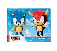 Sonic Cycles Figuras Pack de 2 Mighty Clásico 10 cm – Totalmente articuladas con accesorios
