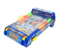 Sonic - Pinball de mesa arcade con luces, sonido y marcador digital, diseño premium, edición coleccionista, juguetes retro, juegos de mesa electrónicos, juego de colección, niños a partir de 6 años