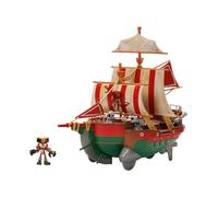 Sonic Prime - Barco Pirata con Figura Exclusiva Knuckles - Juguete Niños 3 Años +