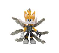 Sonic Prime Figura de acción articulada Tails Nine de 5 Pulgadas Cualquier fanático. Colecciona Toda la compañía con Sonic, Mr. Dr Eggman y Thorn Rose Disponibles también