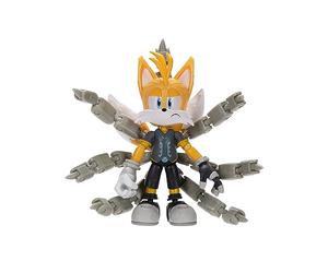 Sonic Prime Figura de acción articulada Tails Nine de 5 Pulgadas Cualquier fanático. Colecciona Toda la compañía con Sonic, Mr. Dr Eggman y Thorn Rose Disponibles también
