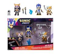 Sonic Prime - Multipack de 5 Figuras de 6 cm - Figuras Articuladas - Juguete Niños 3 Años +