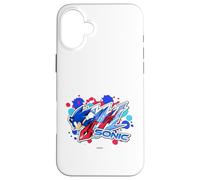 Sonic Racing Cross World Lanzamiento Sonic Carcasa para iPhone 16 Plus