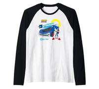 Sonic Racing CrossWorlds - Ready to Roll Sonic Camiseta Manga Raglan