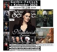 Sonic Seducer 09/2024 +Gothic Fetisch Kalender 2025 +M’era Luna Sticker+CD: Nightwish (New Track) +In Extremo +Mono Inc. +Nick Cave +Tanzwut +Stahlmann +IAMX +Charlotte Wessels +Simone Simons (Epica)