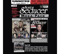 Sonic Seducer Megapack 01/2025: Sonic Seducer Mega Pack 01-2025 mit Ausgaben 06-2024 + 07/08-2024 - d'Artagnan - Visions Of Atlantis (exklusiver Remix), Powerwolf, Rammstein