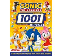 Sonic the Hedgehog 1001 Stickers: NEW for 2025, 100% official sticker book packed full of puzzles and activities perfect for children aged 5, 6, 7 and 8.