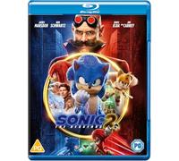 Sonic the Hedgehog 2 Blu-ray Movie, PG Rating, Region Free