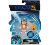 Sonic the Hedgehog 2 Movie Tails 3.5" Figura de Acción con Mochila y Gizmo Wi...
