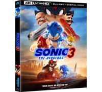Sonic The Hedgehog 3 4K 4K UHD (4K UHD Blu-ray) Jim Carrey (Importación USA)