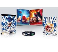 Sonic the Hedgehog 3 4K UHD Steelbook [Blu-ray] [Region A & B & C]