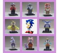 (Sonic The Hedgehog A) Minifiguras de acción de juguete para juegos de Lego