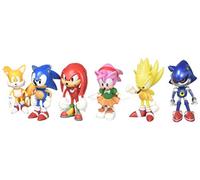 Sonic the Hedgehog Action Figure (6pcs-Set) [Toy] by Sonic The Hedgehog