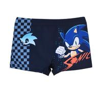 Sonic The Hedgehog Bañador de playa para niño Boxer Slip Parigamba oficial - Pantalón corto Surf o bañador piscina elástico - 4-12 años - Verano Mar Piscina, Parigamba 18145 Navy, 5 años