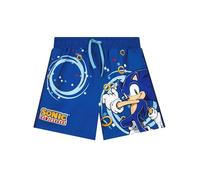 Sonic The Hedgehog Bañador Niño, Bañador Natacion Niño, Shorts De Baño Sonic, Bañadores Boxer para Playa Y Natación Niños, Azul 11-12 años