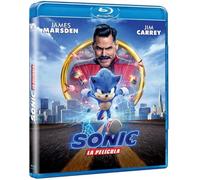 Sonic the Hedgehog [Blu-ray] Starring Jim Carrey, James Marsden [Spanish Artwork]