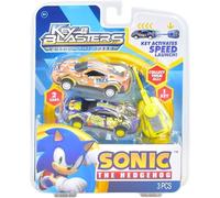 Sonic The Hedgehog Character Car Launcher Blaster Twin Packs - (Tails & Super Sonic)