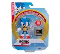 Sonic The Hedgehog Colección de figuras de acción articuladas de 4 pulgadas (elige figura) (Sonic clásico con monitor)