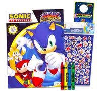 Sonic the Hedgehog Coloring Book for Kids Edades 4-8 - Sonic Coloring Art Bundle with Coloring Pages Activition Games ms pegatinas sonicales Cra