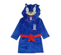 Sonic The Hedgehog Disfraz de niρo de felpa polar bata Sonic azul 8